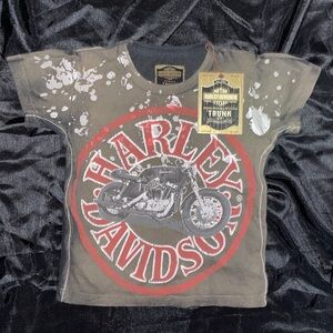 Harley Davidson Trunk T-Shirt new w/tag Kids size 6